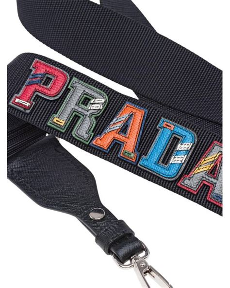 prada bag strap black|Prada bag strap replacement.